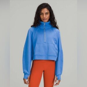 Lululemon Scuba Oversized Funnel Neck Half-Zip
